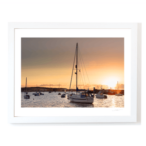 Nua Photography Print Skerries Harbour and coastline