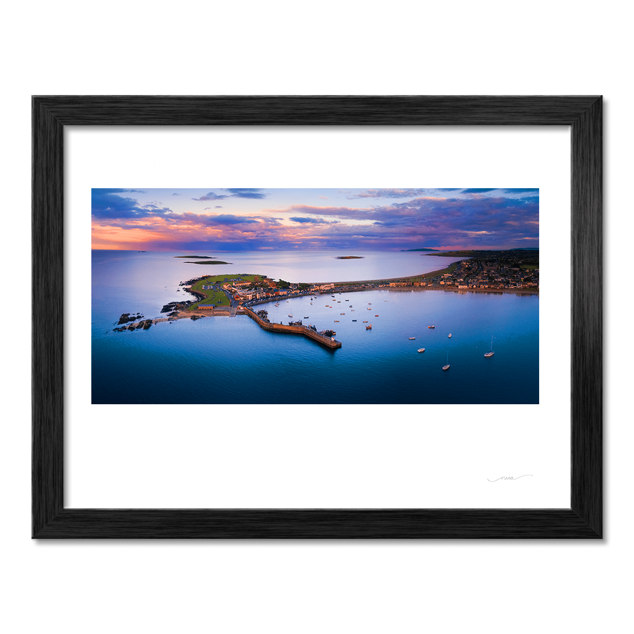 Nua Photography Print Skerries Harbour and islands  Panorama 16
