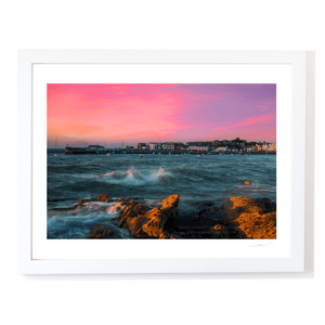 Nua Photography Print Skerries Harbour at Sunset