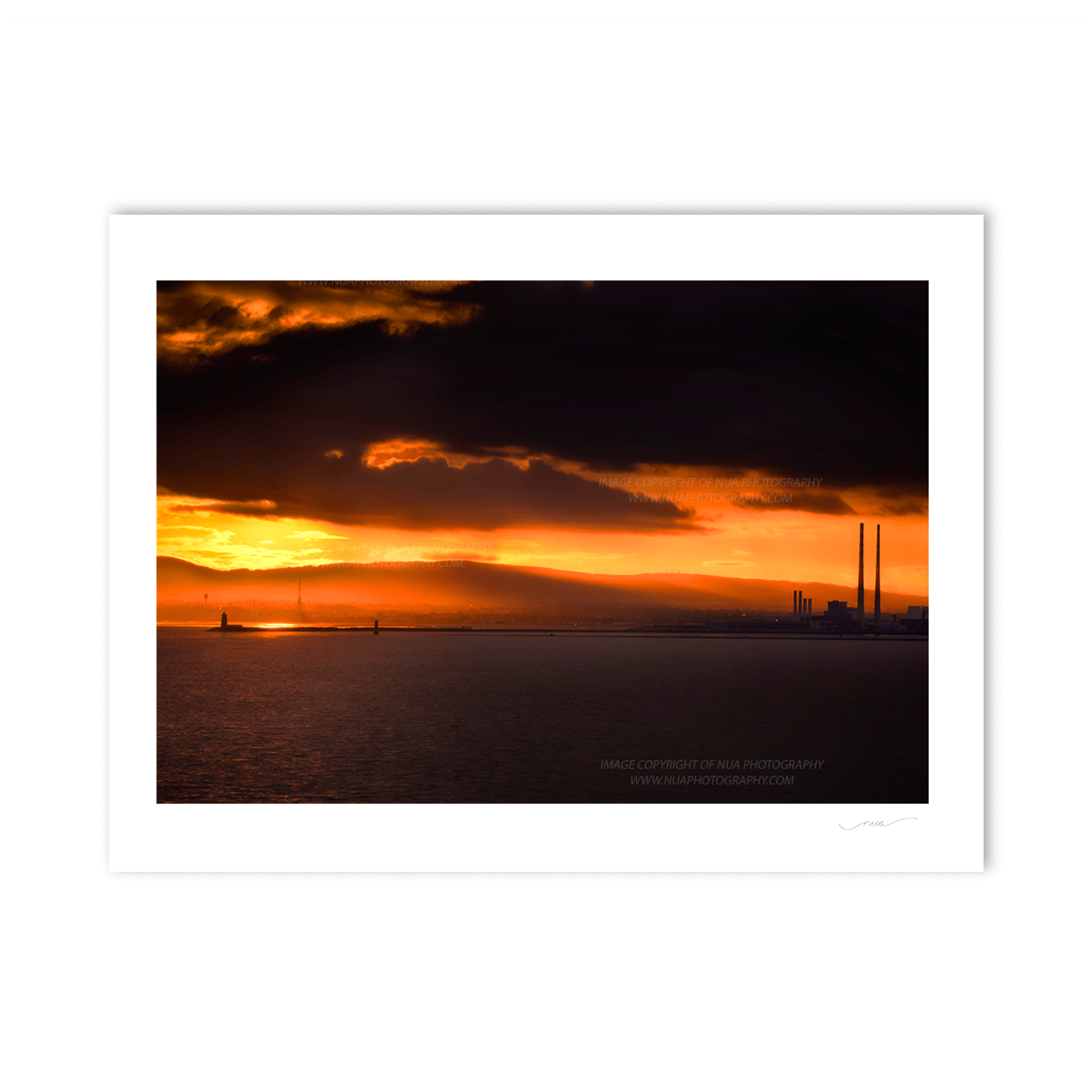 Nua Photography Print Sky on Fire