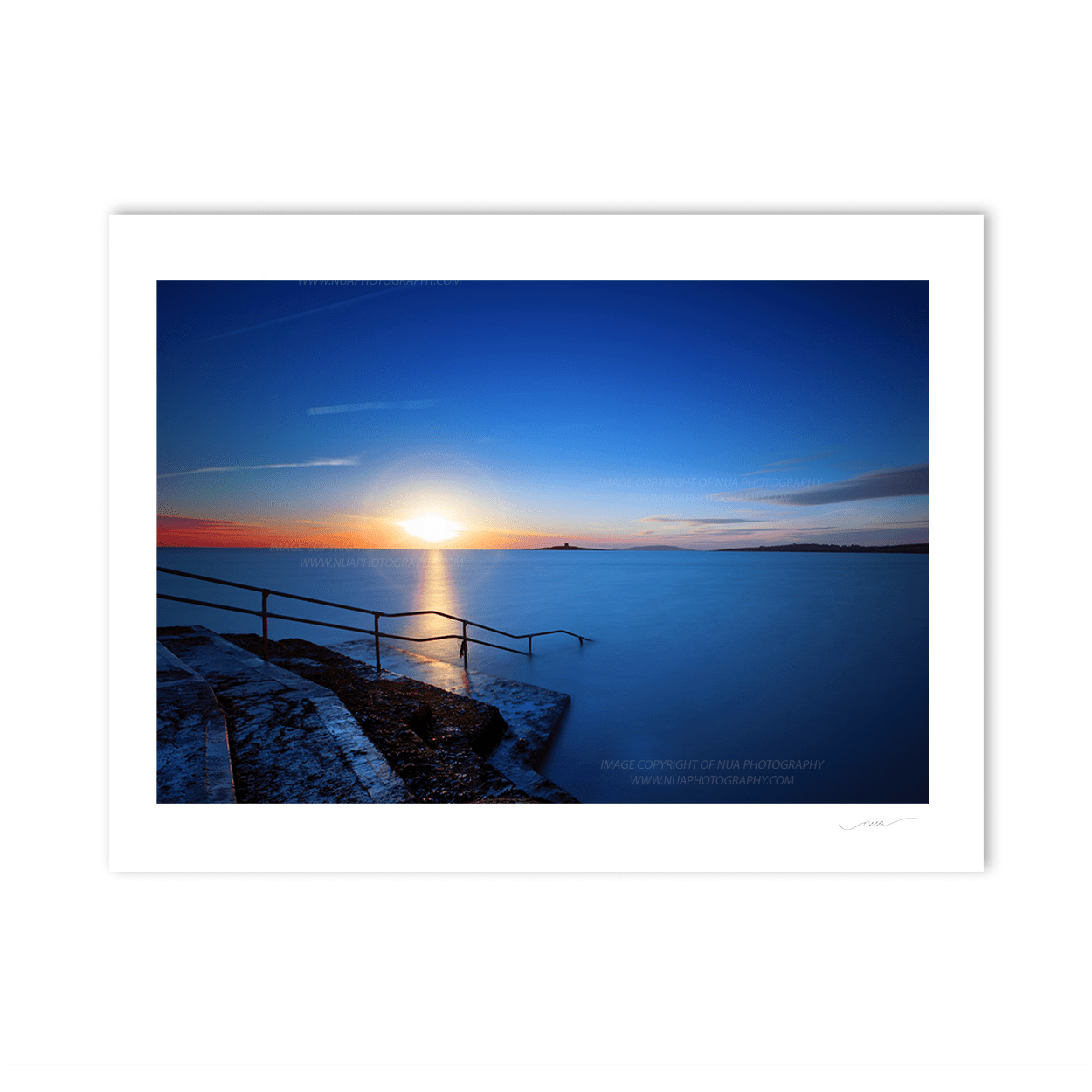 Nua Photography Print Sunrise at the Springers Skerries Dublin 58