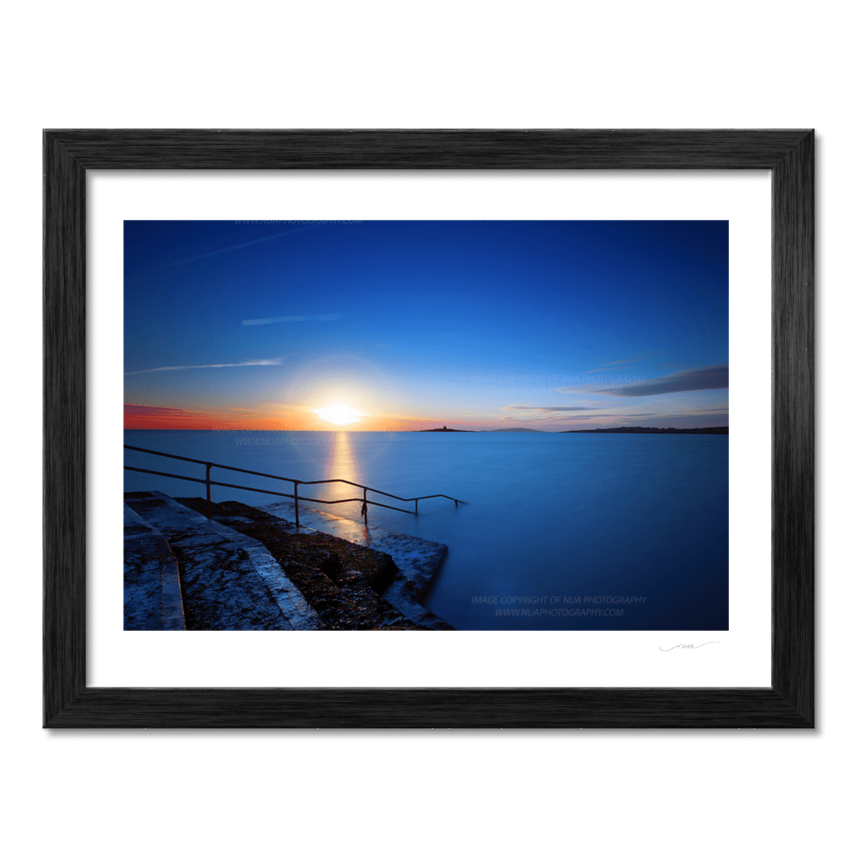 Nua Photography Print Sunrise at the Springers Skerries Dublin 58