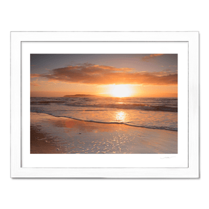 Nua Photography Print Sunrise Rush beach ireland 84