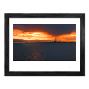 Nua Photography Print Sunset and Rainclouds over the Pigeon House