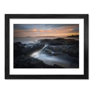 Nua Photography Print Sunset at high tide Portmarnock_