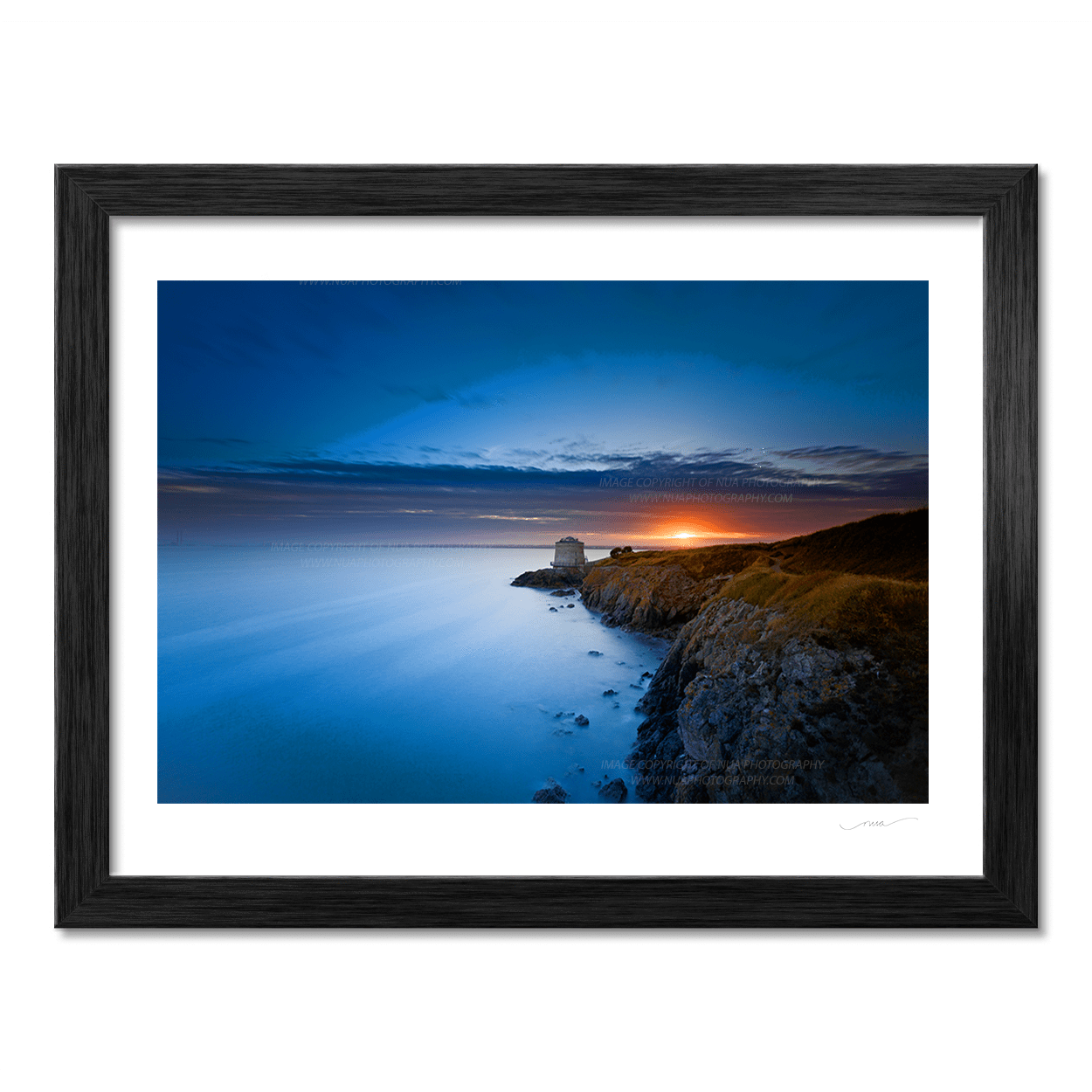 Nua Photography Print Sutton Martello at Sunset