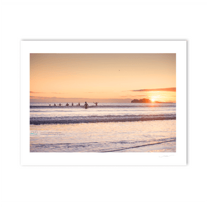Nua Photography Print Swimmers Velvet beach Portmarnock