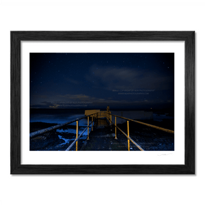 Nua Photography Print The Captains Skerries under the night sky