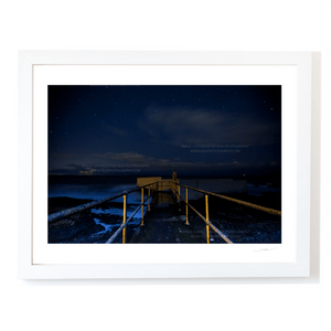 Nua Photography Print The Captains Skerries under the night sky