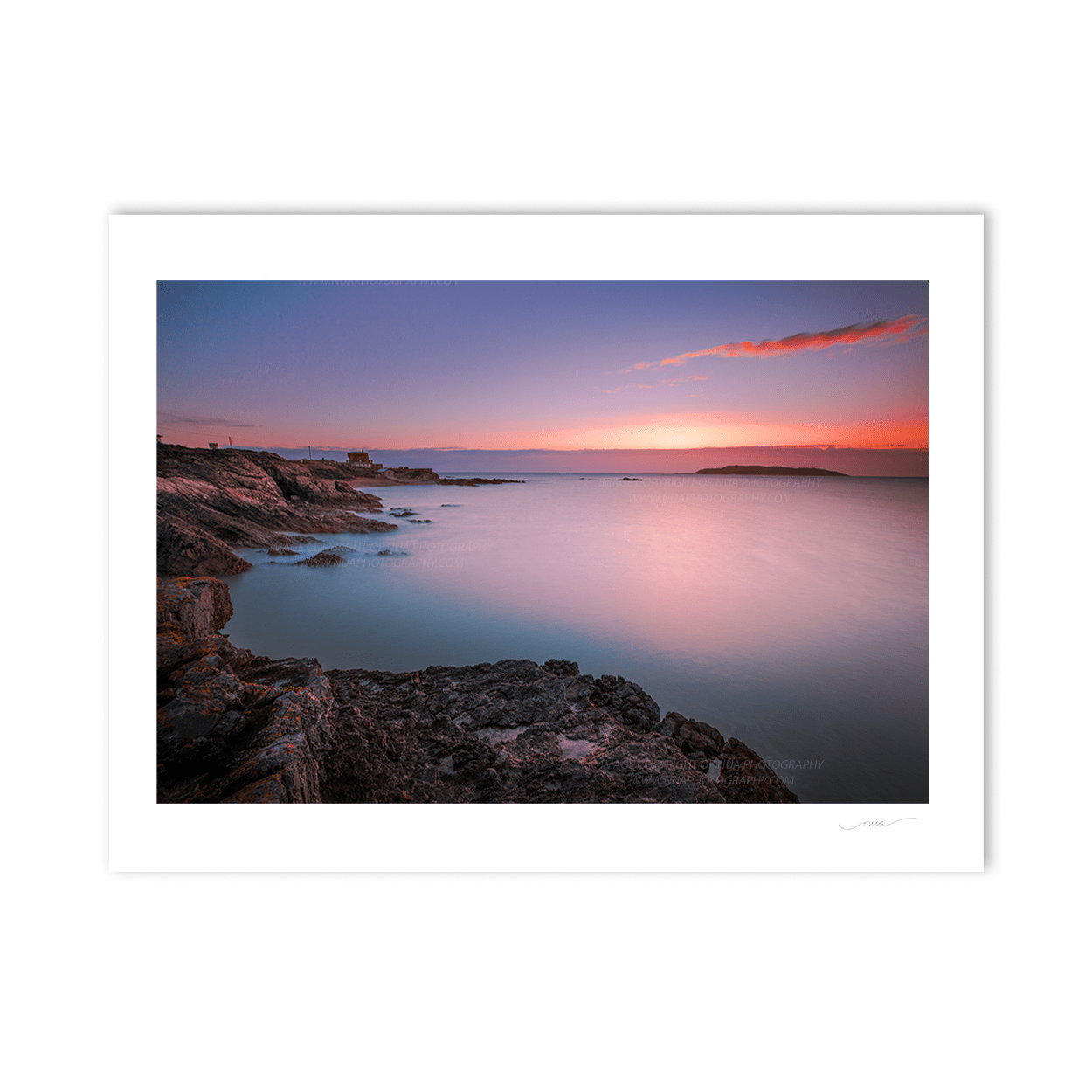 Nua Photography Print Tower Bay, Portrane at Dawn 2