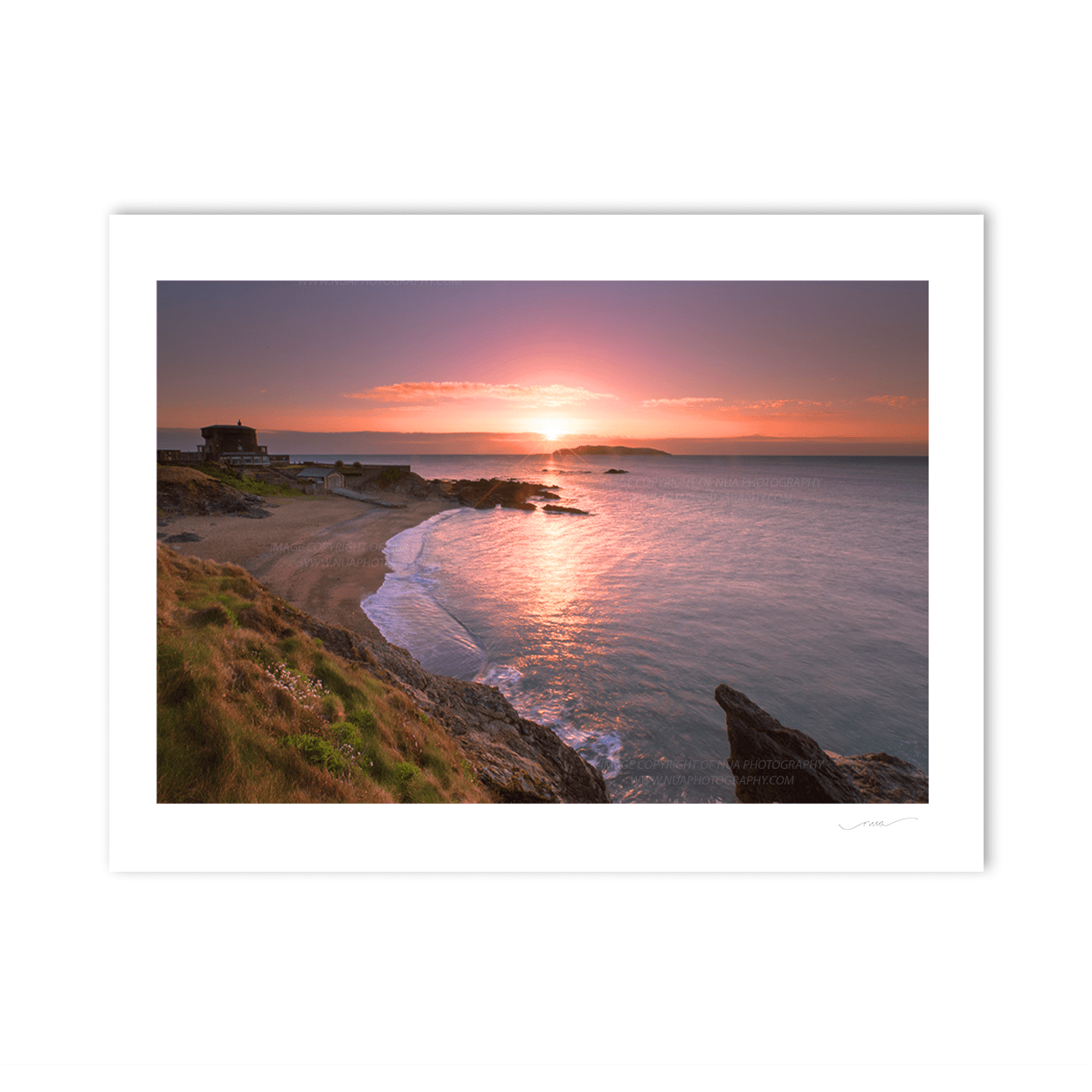 Nua Photography Print Tower Bay, Portrane at Dawn