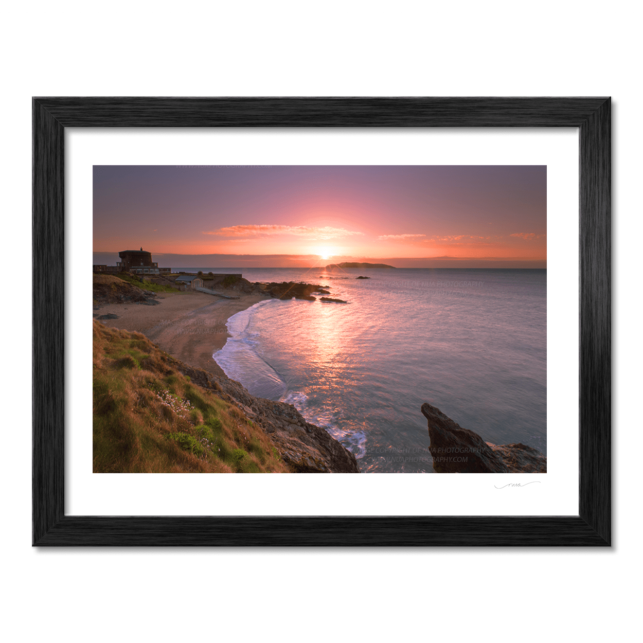 Nua Photography Print Tower Bay, Portrane at Dawn