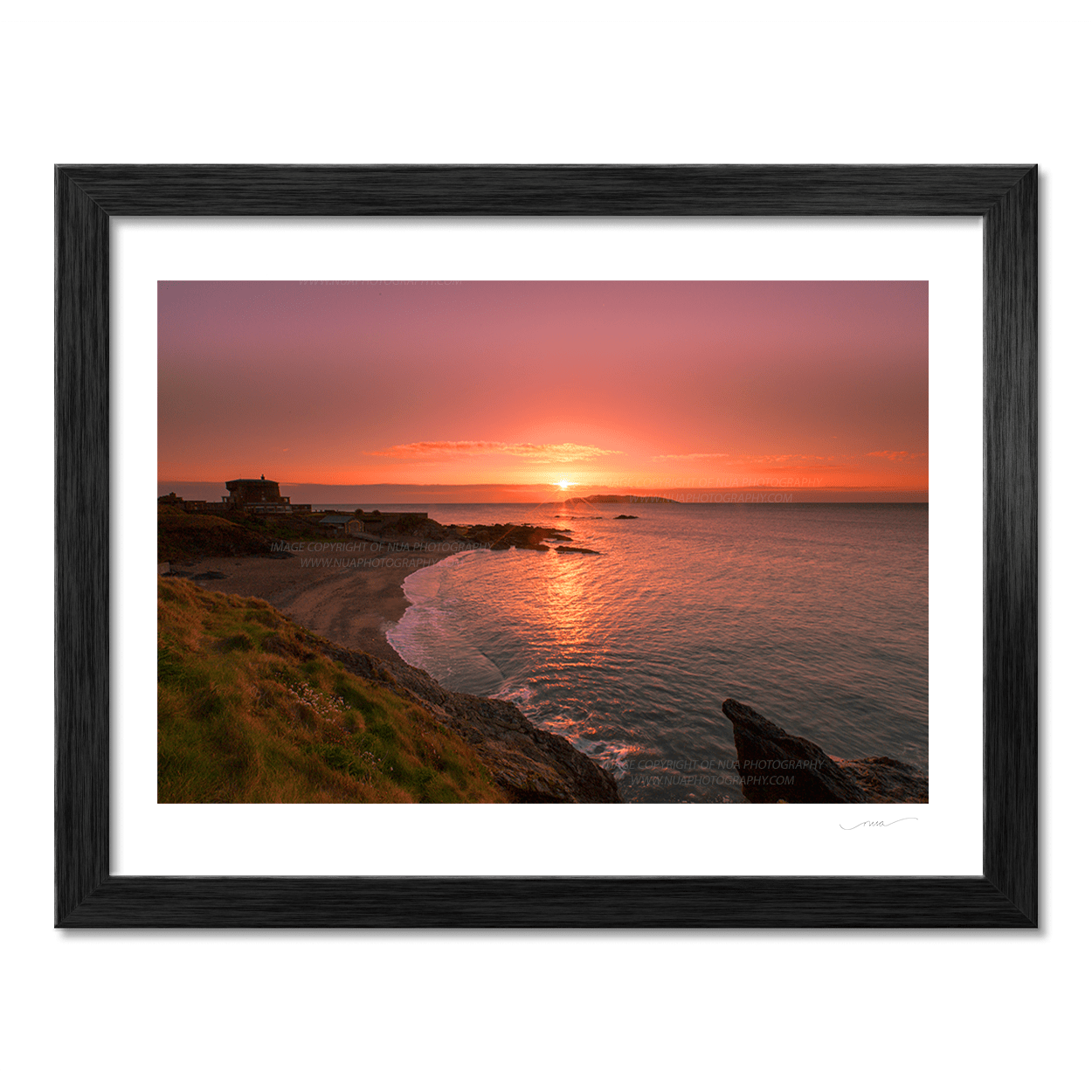 Nua Photography Print Tower Bay, Portrane at Dawn 3