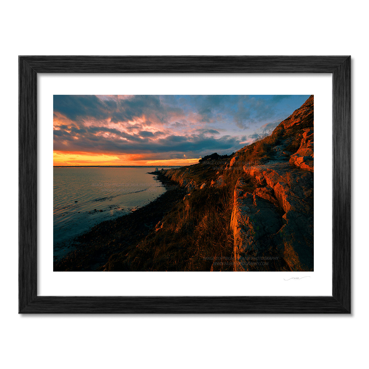 Nua Photography Print View to Sutton Martello tower