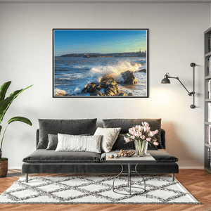 Nua Photography Print Waves at Balbriggan