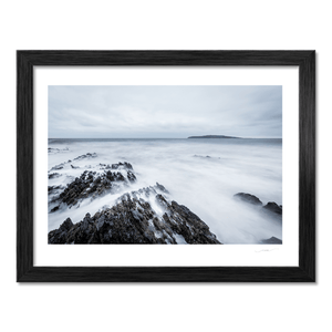 Nua Photography Print Wild morning on the South Beach in Rush 115