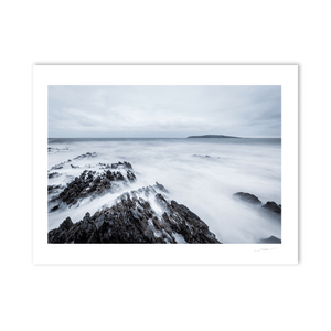 Nua Photography Print Wild morning on the South Beach in Rush 115